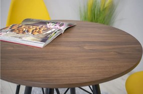 TRENDIE Jedálenský stôl EDDIE 60 cm jaseň