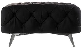 Čierna zamatová podnožka Chelsea – Ropez