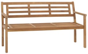 Záhradná lavička HWC-N47, 82x145x59 cm, akáciové drevo - bez vankúša