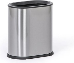 Odpadkový kôš 9 l, strieborný