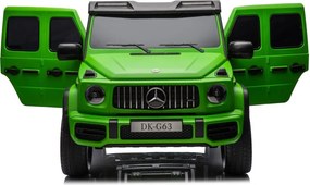 LEAN CARS Mercedes G63 XXL Zelená 24V batéria