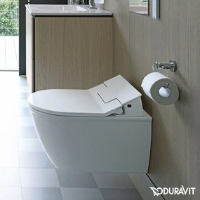 DURAVIT Darling New závesné WC s hlbokým splachovaním, pre SensoWash, 370 mm x 625 mm, biela, s povrchom WonderGliss, 25445900001