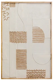 Sandy Geometric obraz béžový 81x122 cm
