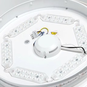 Aigostar-LED RGBW Stmievateľné kúpeľňové svietidlo LED/39W/230V 50 cm Wi-Fi IP44