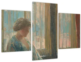 Obraz - Childe Hassam, The New York Window, reprodukcia (90x60 cm)
