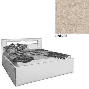 AVA LERYN LED 180x200 Varianta: LINEA 3