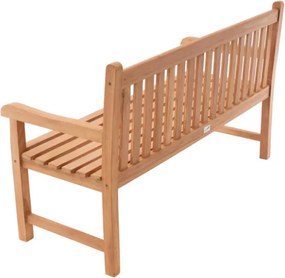 Divero 34977 Záhradná lavica Divero 3-miestna, masív 150 cm