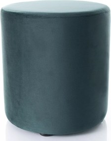 SI Doti B Sametový taburet zelená