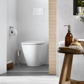 DURAVIT D-Neo samostatne stojace WC Rimless ku stene, s hlbokým splachovaním, 370 x 580 mm, biela, 2003090000