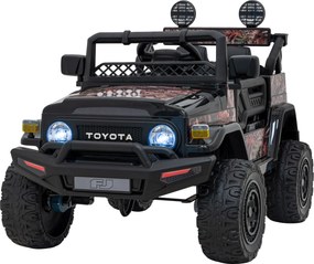 Ramiz Elektrické autíčko Toyota FJ Cruiser čierne terénne + ovládač