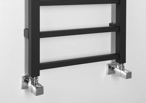 Sapho Sapho, METRO LIGHT vykurovacie teleso 400x1500 mm, čierna matná, IR447TB