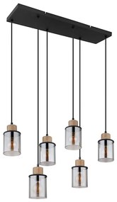 Globo 15707-6H - Luster na lanku REID 6xE27/15W/230V