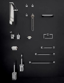 Gedy Gedy, ELBA dvojitý držiak uterákov, chróm, A02213