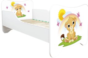 TOP BEDS Detská posteľ Happy Kitty 160x80 Leví Kráľ