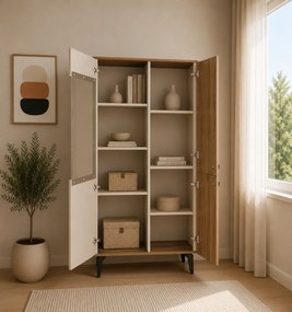 VITRÍNA RAVELLO KAŠMÍR / ORECH ROYAL 88 cm