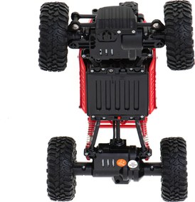 KIK RC Rock Crawler 1:18 diaľkovo ovládané auto 4x4 červené