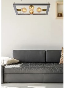 Lucide 73403/04/18 - Luster na lanku THOR 4xE27/60W/230V