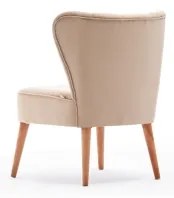 Kreslo SELI krémové