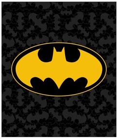 Fleecová deka Batman - nano coral s gramážou 220 gr./m² - 120 x 150 cm