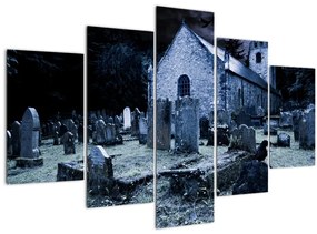 Obraz - Temná noc (150x105 cm)