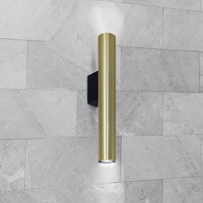 Nástenné svietidlo LUNGOMARE 2xGU10/10W/230V zlatá