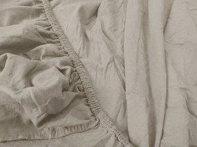 Jersey plachta s lycrou sivobéžová 90 x 200 cm