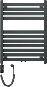 Mexen Uran, elektrické vykurovacie teleso 800x600 mm+ vykurovacia tyč 600 W, antracitová, W105-0800-600-2600-66