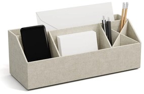 Kartónový organizér na písacie potreby Elisa Canvas Paper Laminate – Bigso