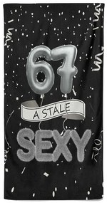 Osuška Stále sexy – čierna (vek: 67)