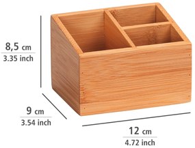 Bambusové organizéry WENKO 12 x 8,5 x 9 cm