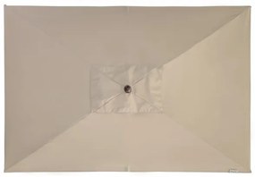 Doppler ALU WOOD 300 x 200 cm – slnečník s automatickým naklápaním s ULTRA UV ochranou, 100 % polyester