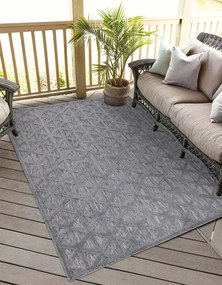 Dekorstudio Terasový koberec SANTORINI - 446 antracitový Rozmer koberca: 200x290cm