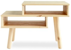 Konferenčný stolík z borovicového dreva v prírodnej farbe Karup Design Hako