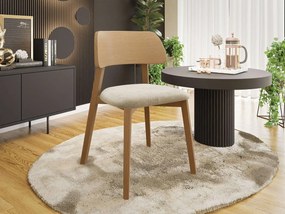 Jedálenská stolička Azunax, Dostupné poťahy: Magic Velvet 2225, Farby: čierna