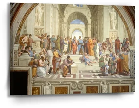 Sablio Obraz Athénská škola - Raffael Santi - 90x60 cm