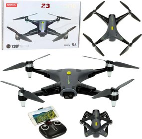 LEAN Toys Syma Z3 PRO Drone HD WiFi Camera diaľkovo ovládaný RC Black