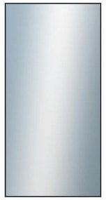 DANTIK - Zrkadlo v rámu, rozmer s rámom 60x120 cm z lišty Hliník čierna (7001021)