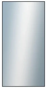 DANTIK - Zrkadlo v rámu, rozmer s rámom 60x120 cm z lišty Hliník čierna (7001021)