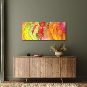 Obraz abstrakcie - maľba (120x50 cm)