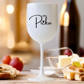 Ahome Pohár na víno - VÍNO pička Vyberte farbu: Ružová