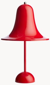 Malá prenosná stolová LED lampa Pantop, dizajn Verner Panton