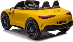 LEAN CARS Autobatérie Mercedes AMG SL63 Yellow Painted