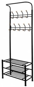 Vešiakový stojan SPRINGOS HA2030 - čierny