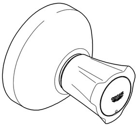 GROHE 19808001 - Horný diel podomietkového ventilu COSTA L, lesklý chróm