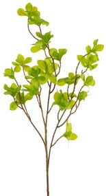Dekoračný kvet 67 cm, zdobenie 36 cm, list 5 cm zelená