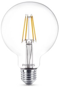 LED žiarovka Globe E27 7 W 827 G95 číra