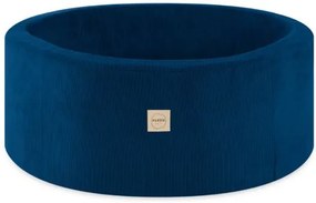 Suchý bazén 90x30cm Námornícka modrá Corduroy