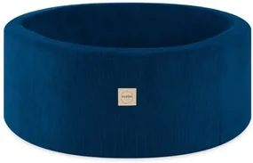 Suchý bazén 90x30cm Námornícka modrá Corduroy