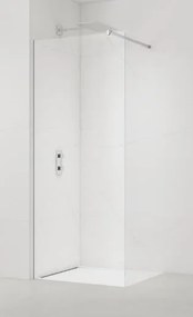 Sprchová zástena SAT walk-in 140 cm skrytý profil pod obkladom SATBWI140PRPO