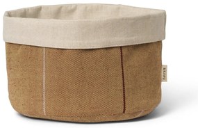 Ferm Living Košík na pečivo ITO 23 x 18 cm hnedá bavlna